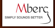 logo: mberg - simple sounds better
