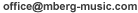 email office@mberg-music.com